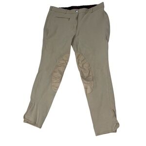 Tuff Rider Equestrian Breeches Pants Horse‎ Riding Beige Tan Size 33 Women's